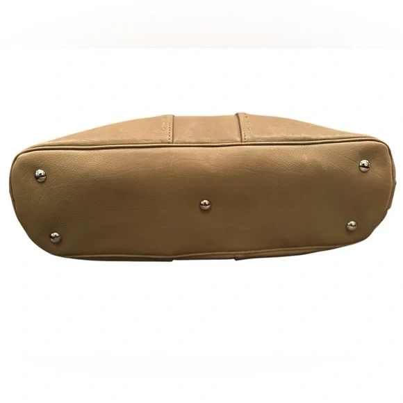 Authentic YVES SAINT LAURENT Muse Leather Shoulder Tote Bag - Picture 7 of 12